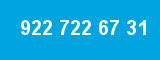 922 722 67 31